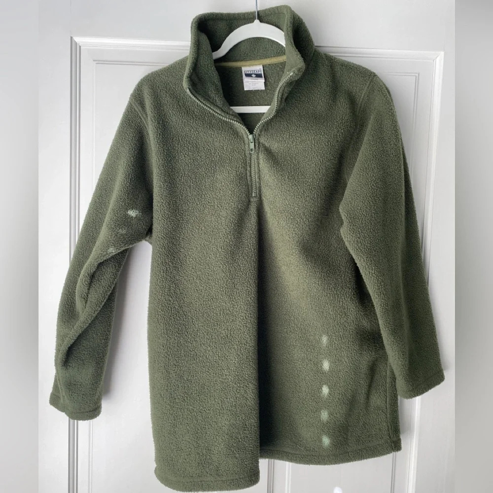 Green Quarter Zip - small